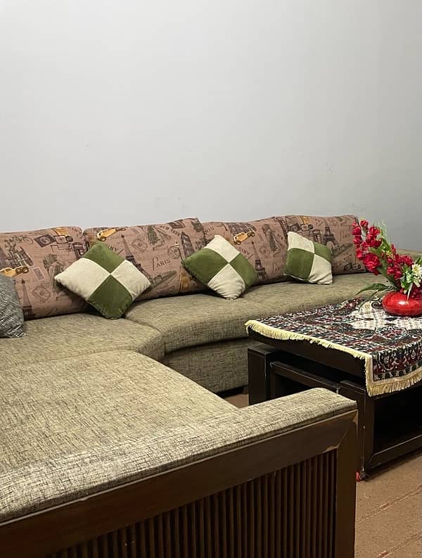 7 seater L shaped sofa 2