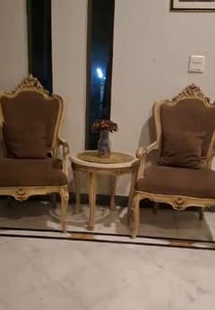 coffee chairs with table