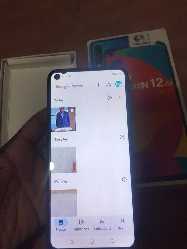 Tecno camon 12air (4/64) with box 6