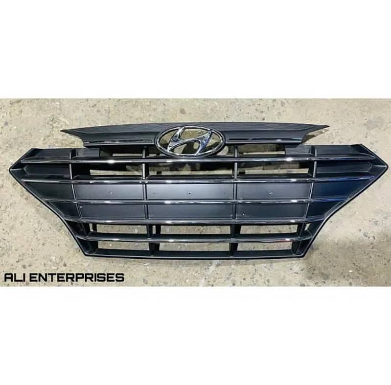 MG HS ZS TUCSON KIA Sportage Toyota Fortuner Revo Rocco Bumper Grills 5