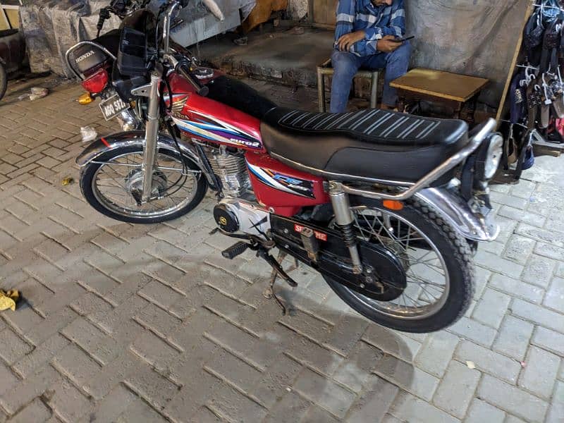 Honda 125 argent sell 2