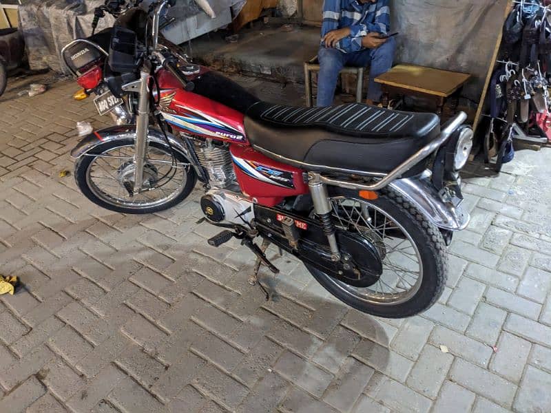 Honda 125 argent sell 3