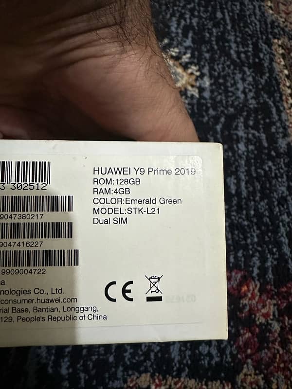 Huawei y9 prime 4/128 dual PTA approved in 10/10 condition 3