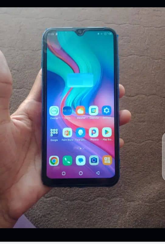 infinix s4 6/64 only phone h finger not work only call 0