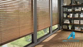 Roller, Blackout, Sunscreen, Zebra, Wood, Vertical, Aluminum Blinds