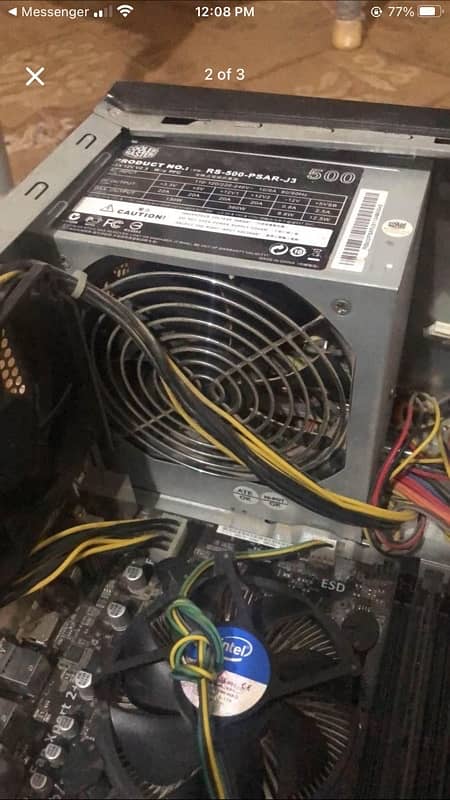 coolermaster 500w gaming powersupply 0