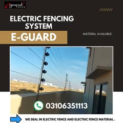 electric fencing system for your home , office , factory and material