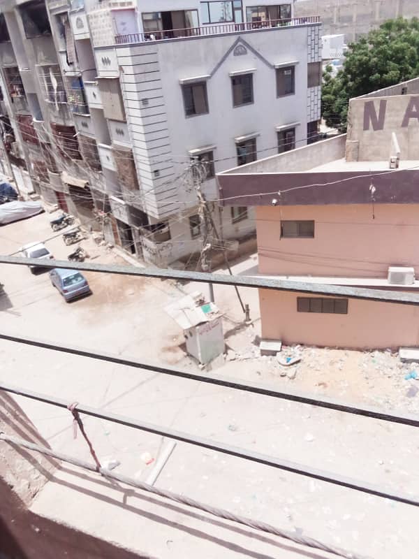 Double Side 3rd Floor Flat For Sale In Korangi Karachi 1