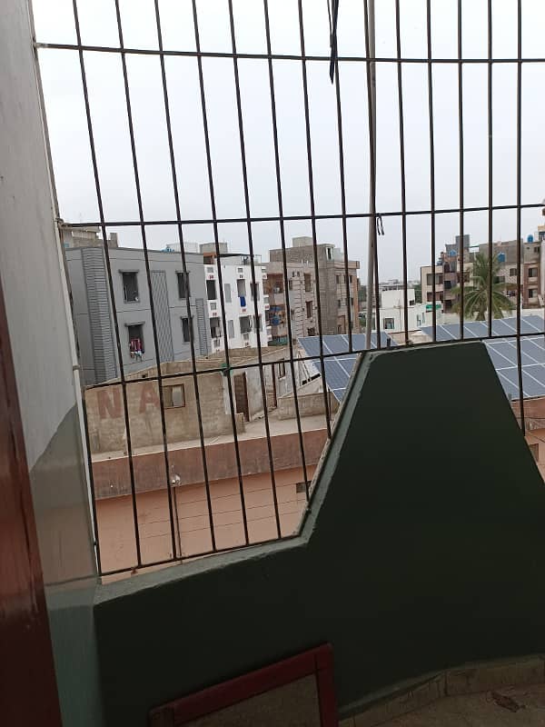 Double Side 3rd Floor Flat For Sale In Korangi Karachi 11