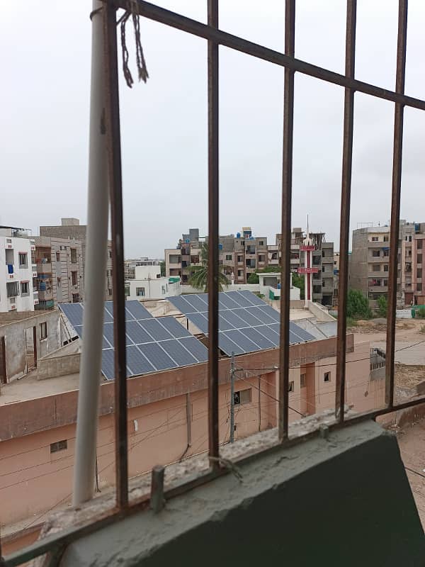 Double Side 3rd Floor Flat For Sale In Korangi Karachi 12