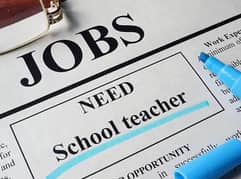 School Teacher for Pre-Nursery to Grade 5