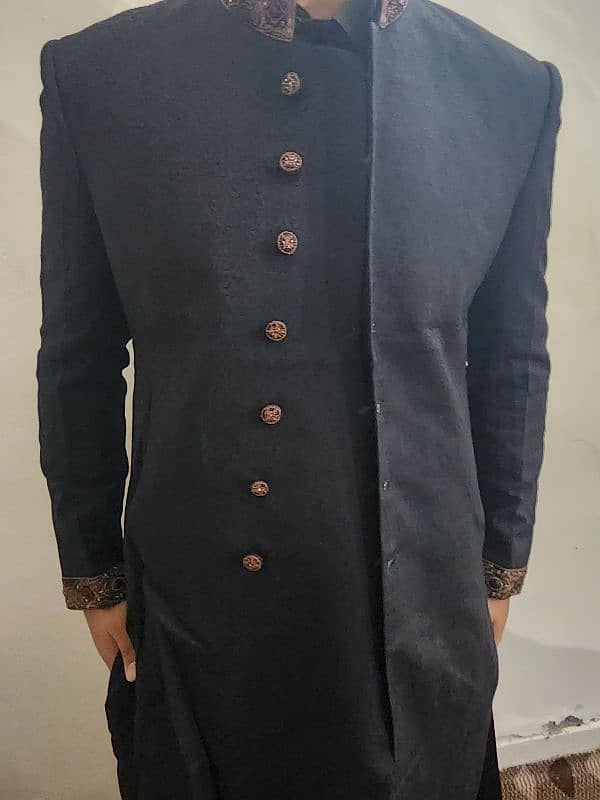 Mens Sherwani Medium size Hand made ( 3