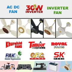 Tamoor AC DC Ceiling Fan| Intertver Fan| PAK Khurshid GFC SK Khursheed