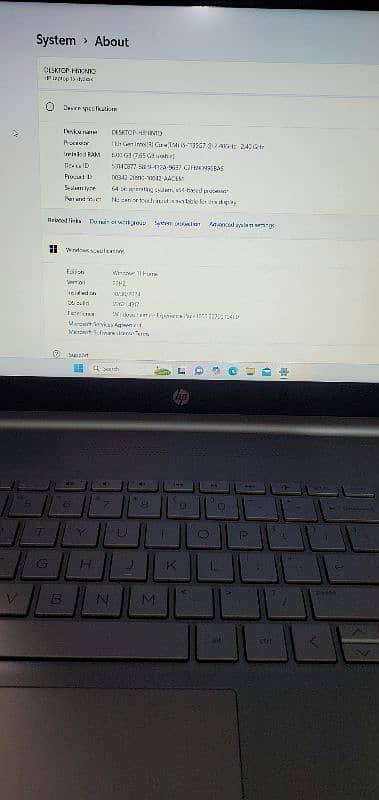 HP core i5 11th generation quadcore processor 1