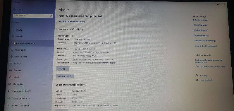 Lenovo T450s laptop with 10 by 10 condition 4