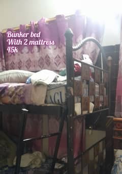 Double Bed with Mattress