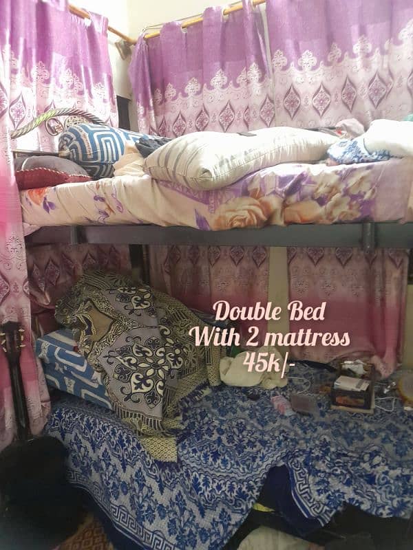 Double Bed with Mattress 1