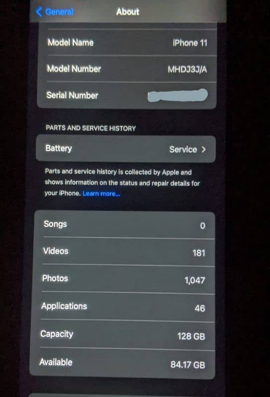 iPhone 11 Pta Approved 128 GB 2