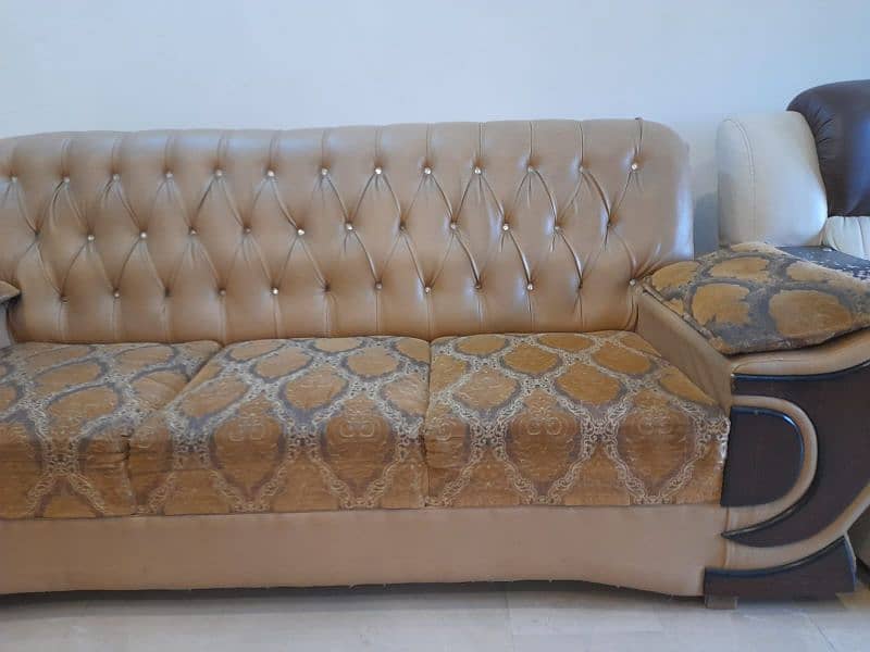 6 Seater sofa set Home used 0