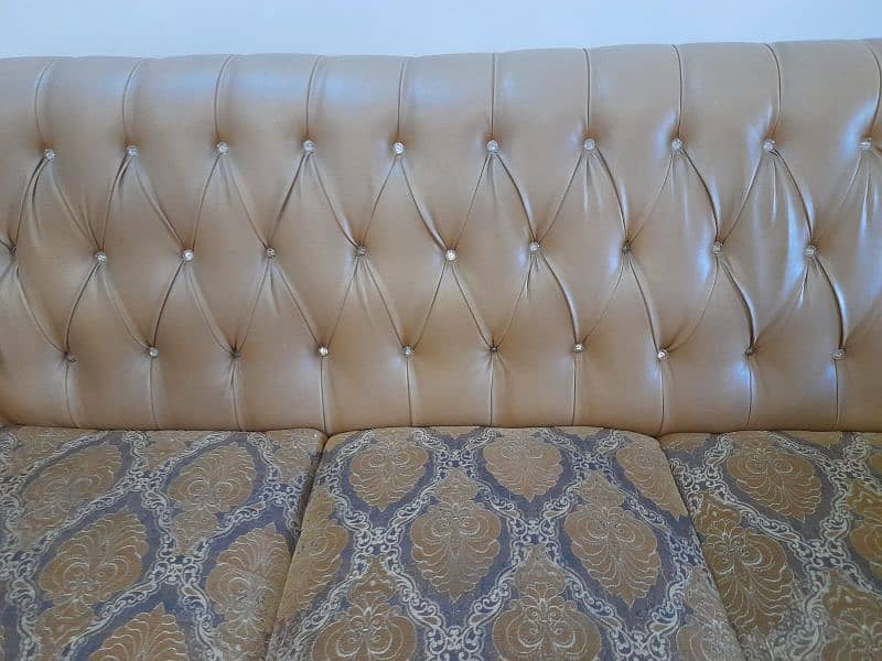 6 Seater sofa set Home used 2