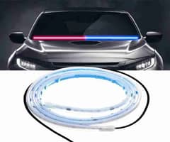 Car Dashboard Police Strip Light Red and Blue Flexible Emergency SOS