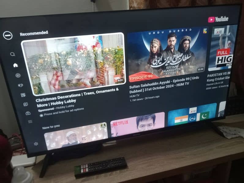 Hisense smart led 40 inch 40A4G FHD 6