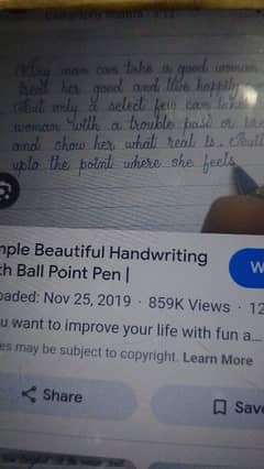 handwriting