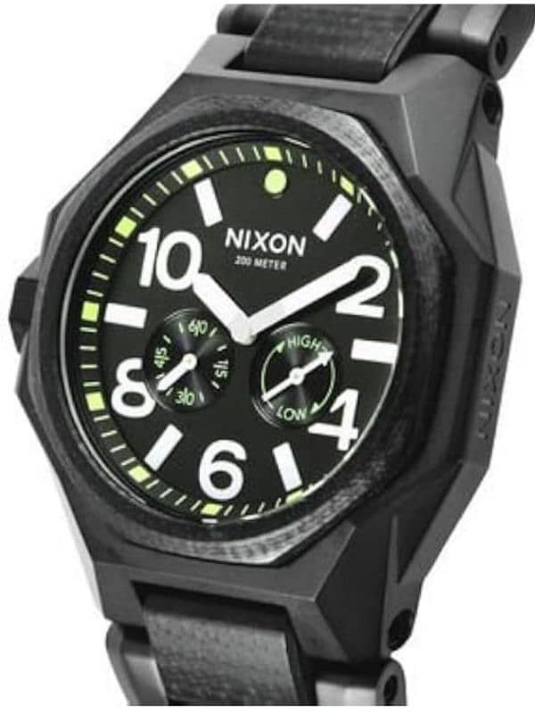 Nixon Tangent gunmetal men's watch 2