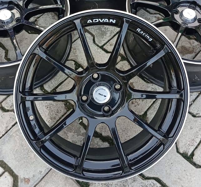 17" Advan racing Rims 1