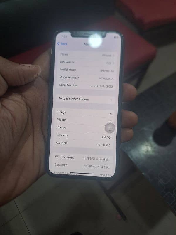 iPhone xs dual pta approved 64gb 03073516643 5