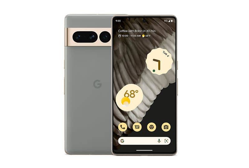 Google pixel 7 pro 12/128 hazel color pta approved 0