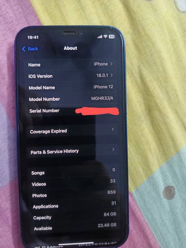 iphone 12 64gb PTA approved 8