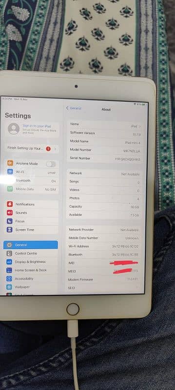 iPad Apple tab mini 4 PTA approved 16GB never open 5