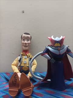 toy story characters one main cowboy and one villain