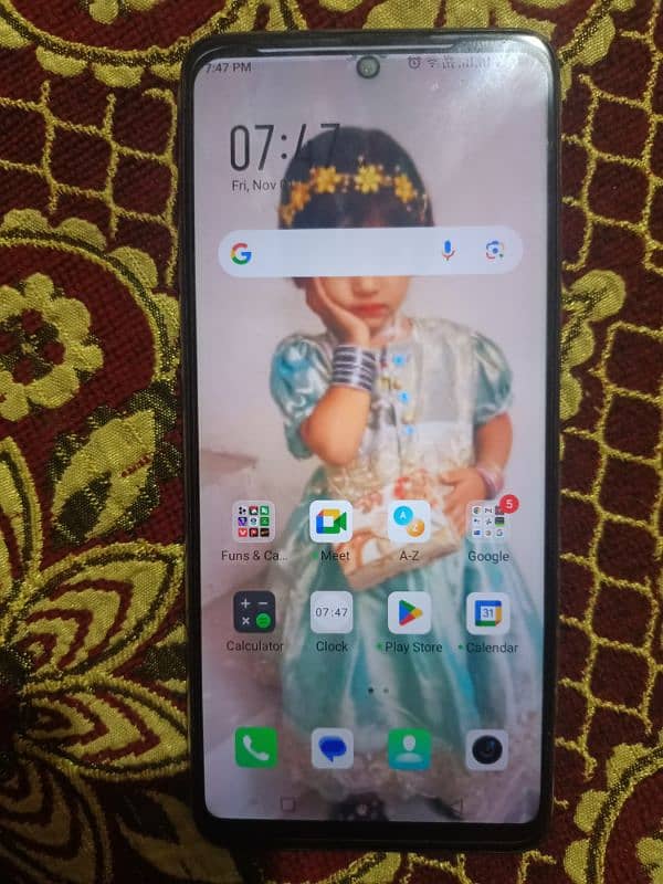 Infinix Note 10 pro 8/128 G96 processor 5