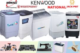 NATIONAL WASHING MACHINE, DRYER, SPINNER |KENWOOD, HOMEAGE, WESTPOINT