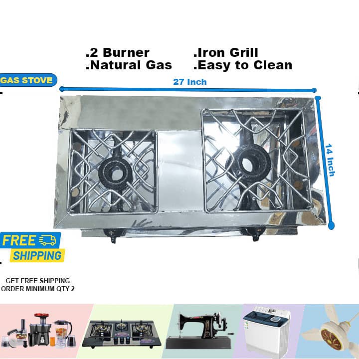 Kitchen Gas Stove / Hob | Burner | NG, LPG Gas | Automatic & Manual 1