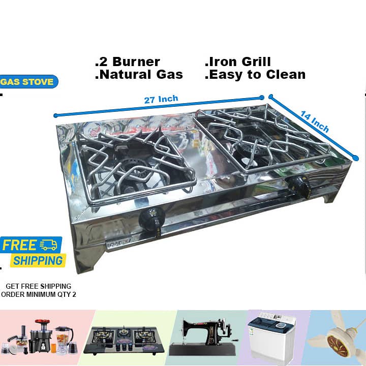 Kitchen Gas Stove / Hob | Burner | NG, LPG Gas | Automatic & Manual 2