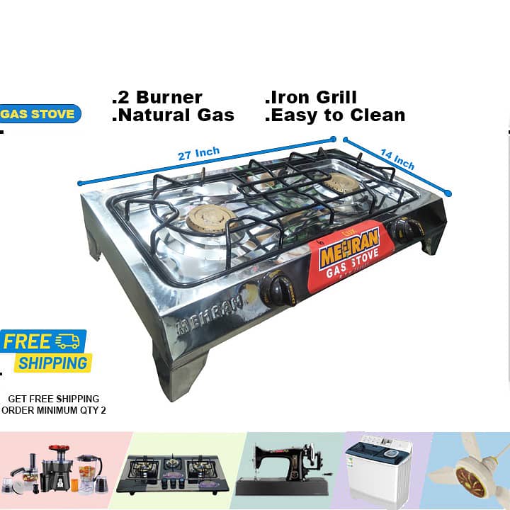 Kitchen Gas Stove / Hob | Burner | NG, LPG Gas | Automatic & Manual 4