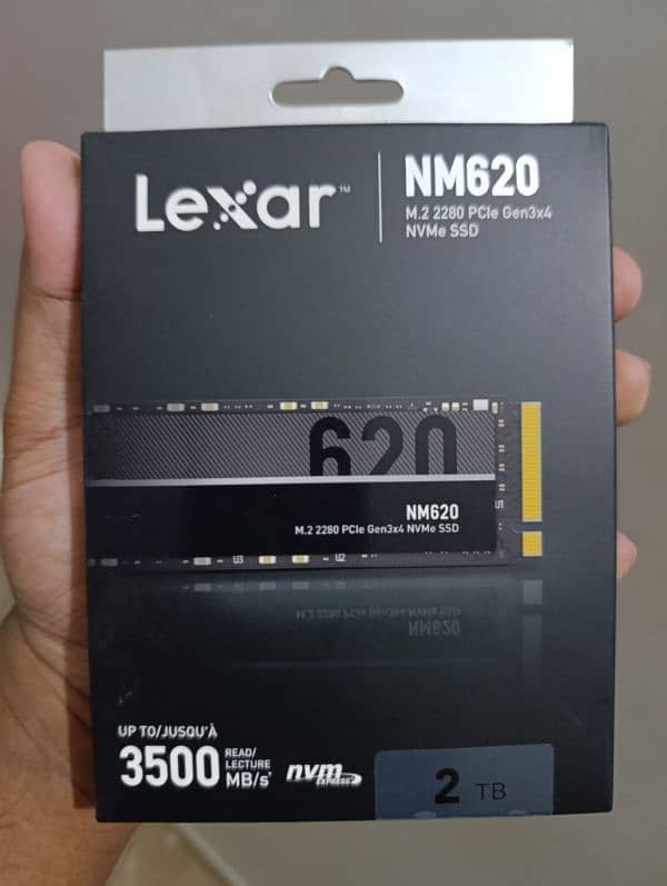 Lexar NM620 M. 2 2280 NVMe SSD 2 TB 1