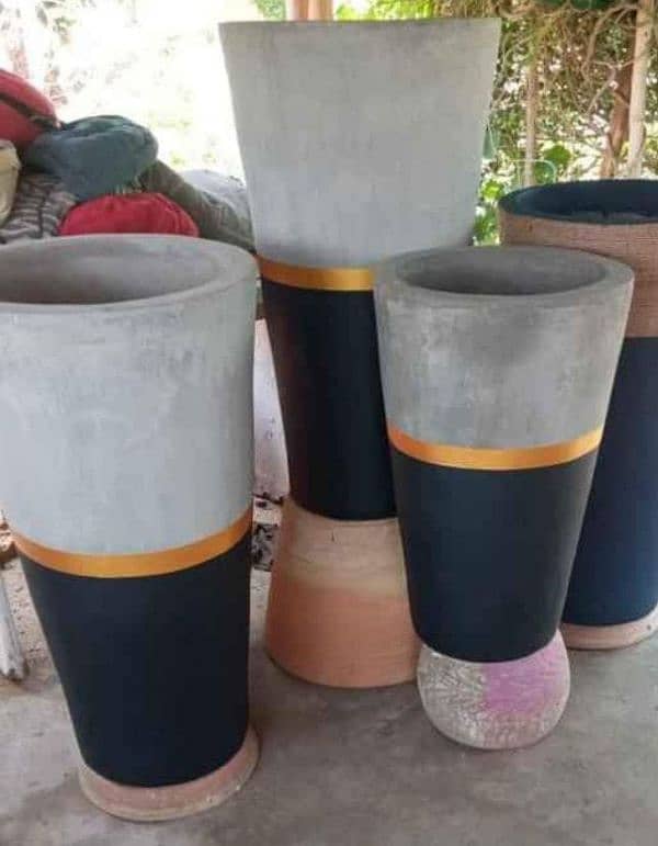 Concrete Pots for Plant 1