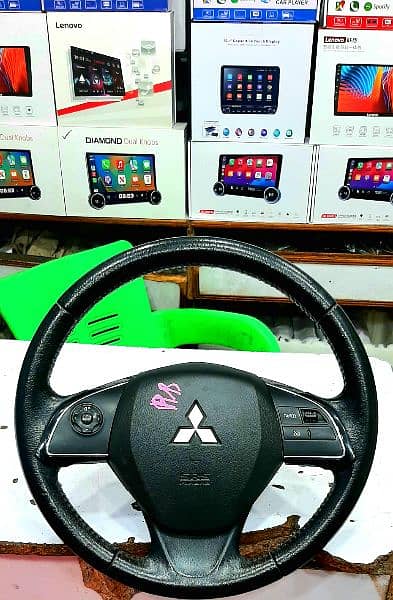 Speakers, Android panel, Multimedia steering wheel installation 15