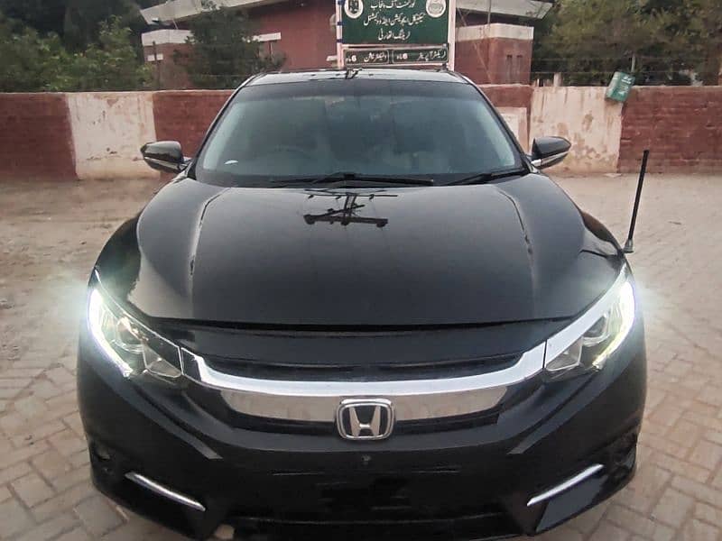 Honda Civic Oriel 2016 Black Sindh no. 0336/9800/157/ 2