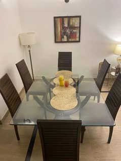 Dining Table with 6 chairs