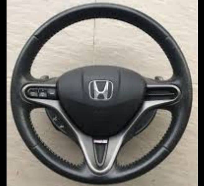 Multimedia steering wheel installation, Speakers, Android panel 15