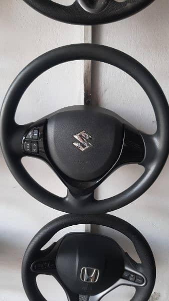 Multimedia steering wheel installation, Speakers, Android panel 19