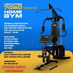 multi home gym american fitness gym and fitness machine