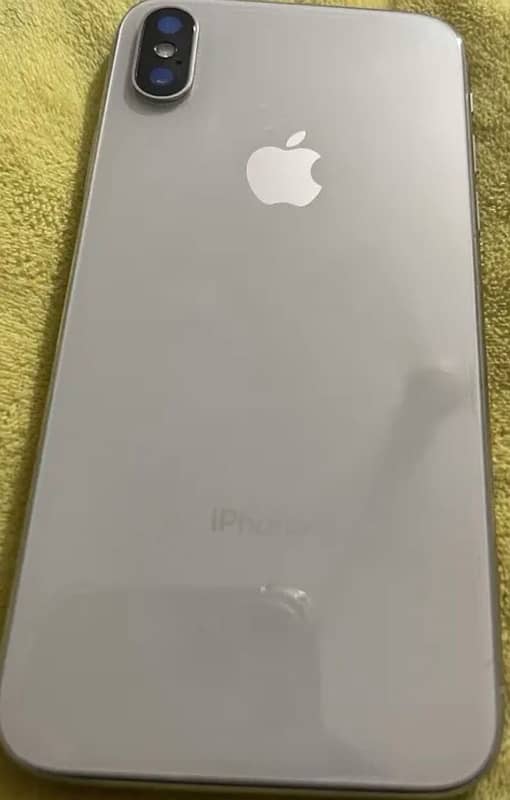 iPhone X 256 gb pta approved gx panal Face ID issue battery good 2