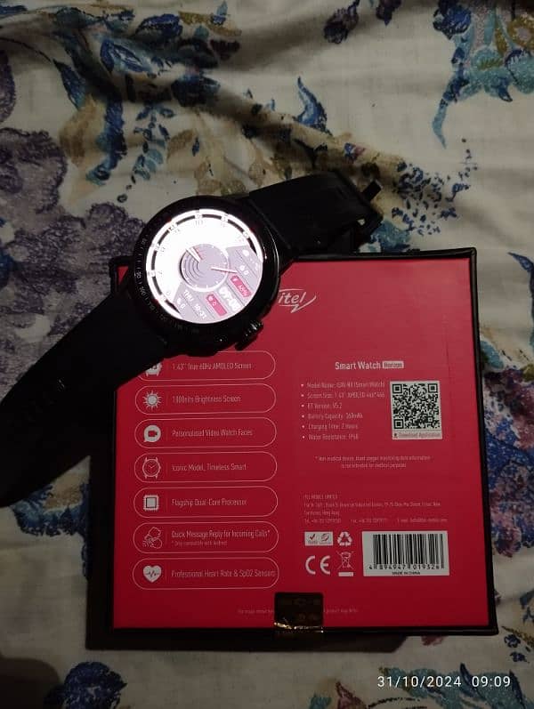 iTel Horizon SmartWatch Watch just 1 month used 1