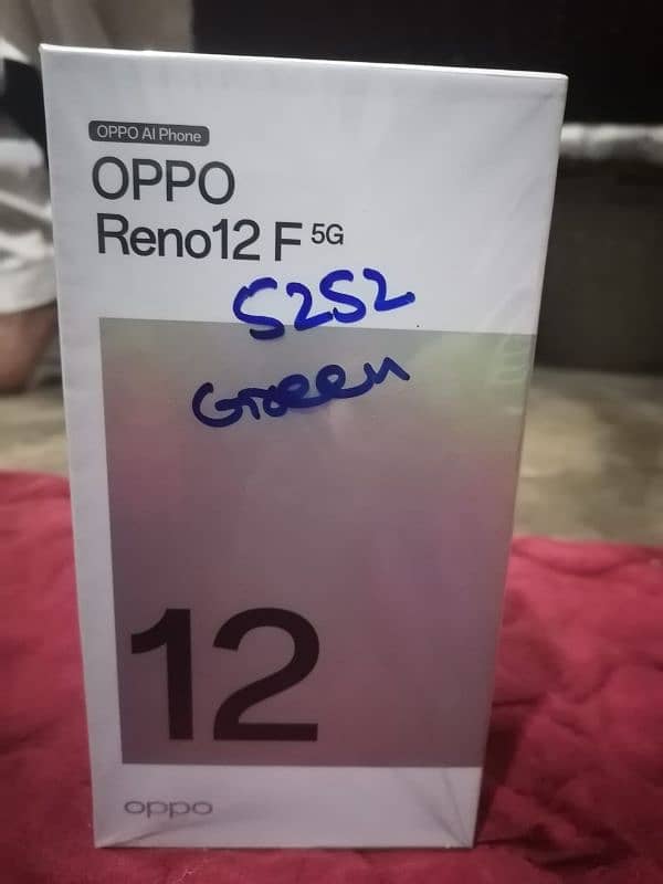 Oppo Reno 12F 12/256 5G  Box pack 0